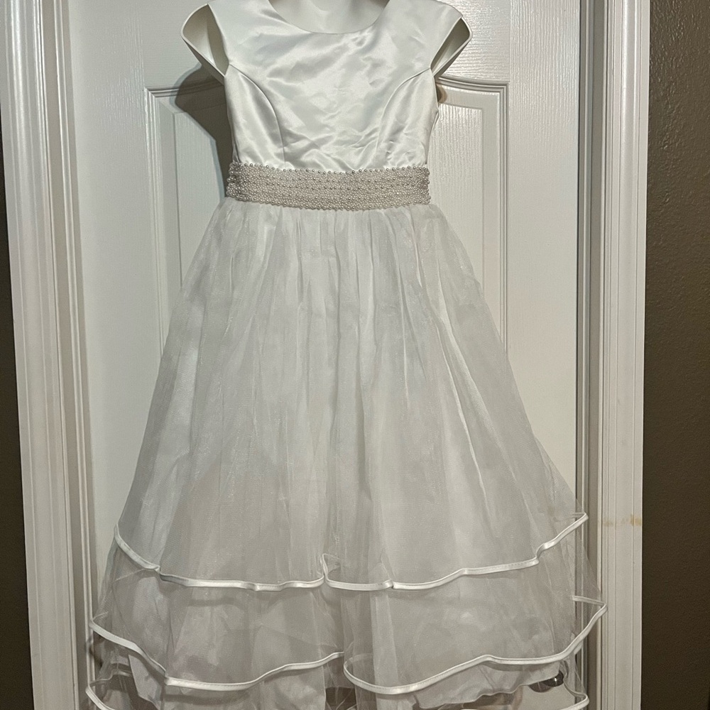 FLORAL GIRL DRESS SIZE 10